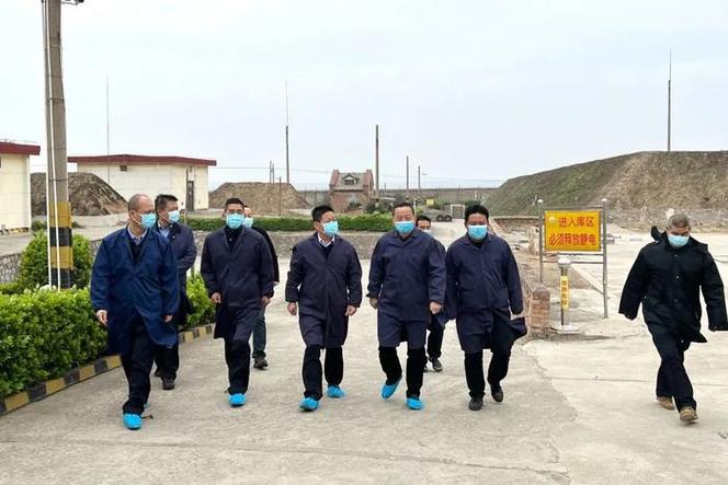 副县长,公安局党委书记,局长陈康带队深入澄合物资供销分公司民爆库房